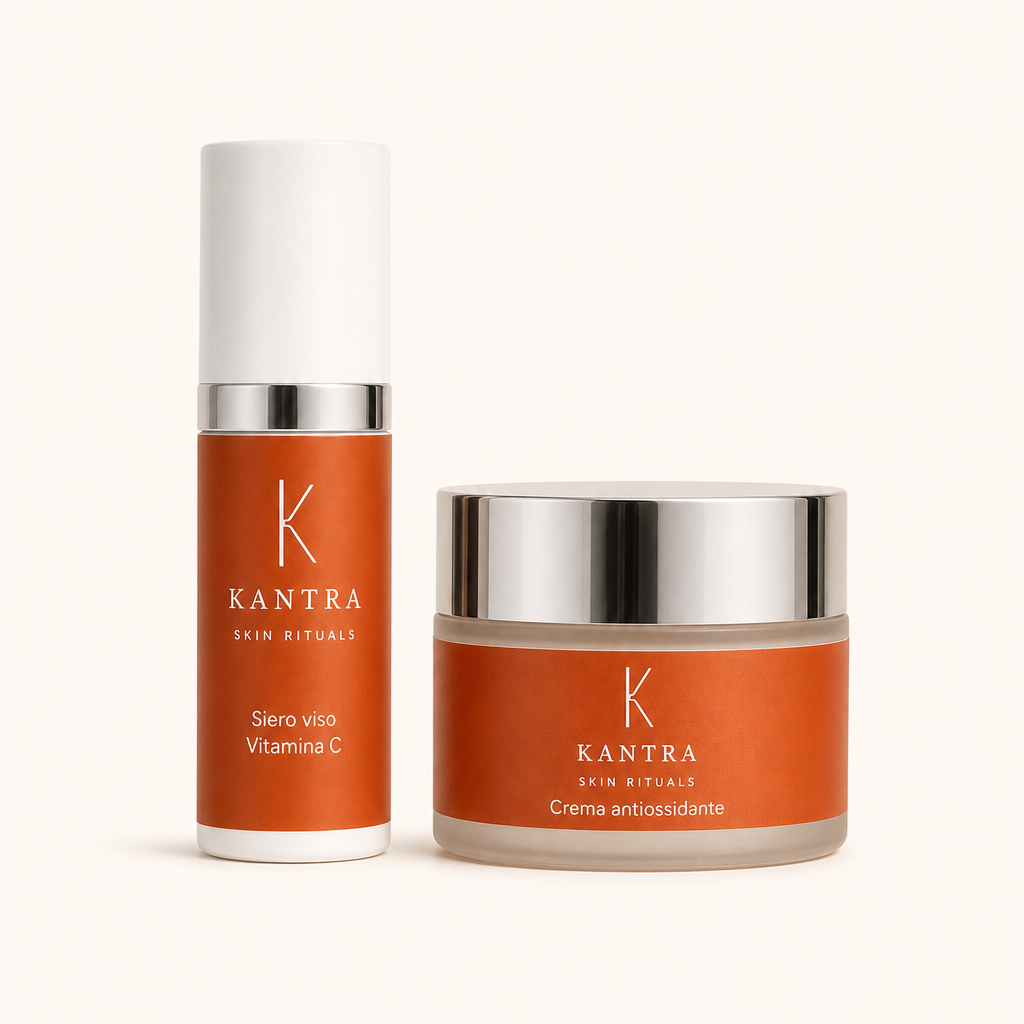 Kit Glow Illuminante - siero vitamina c + crema antiossidante
