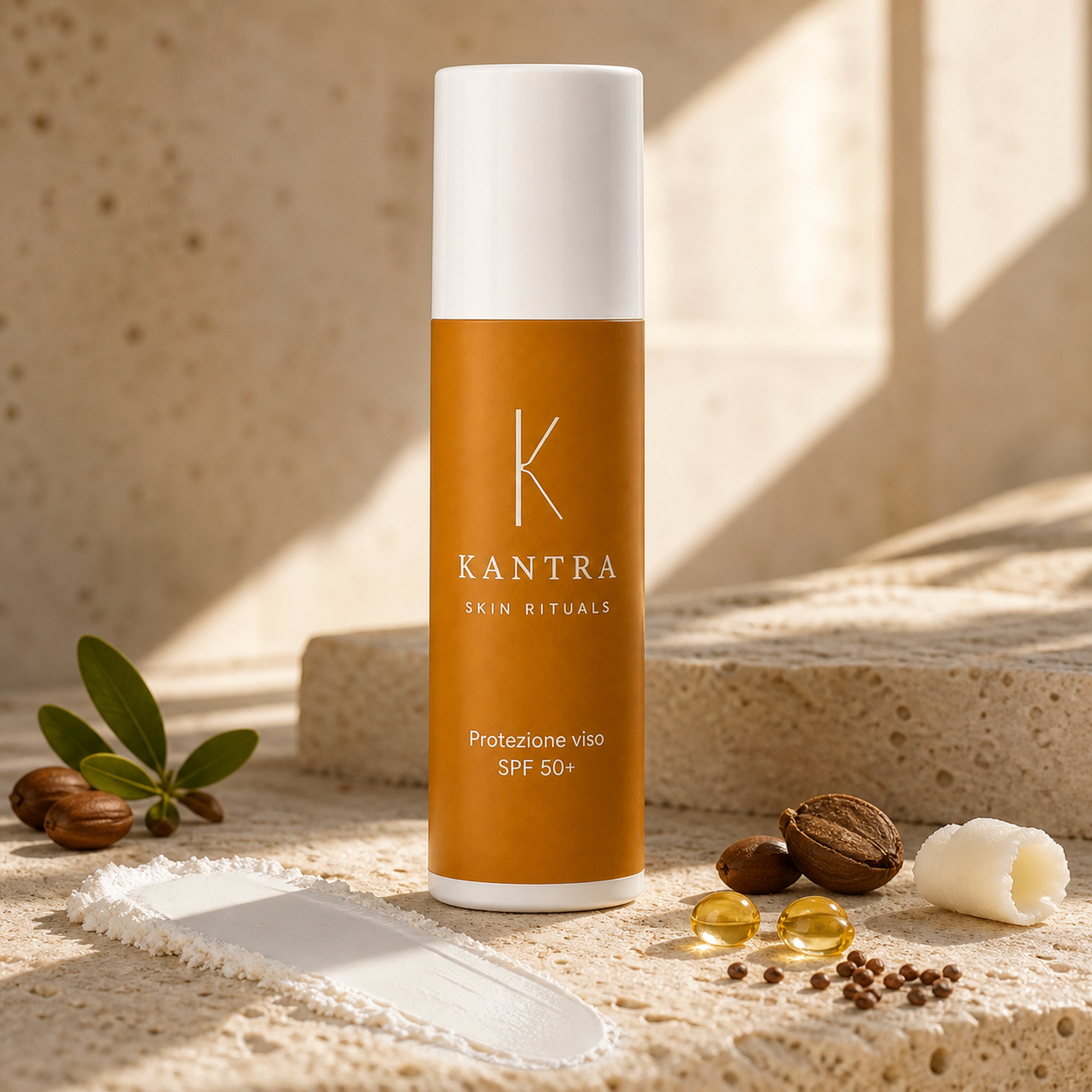Protezione solare viso 50+