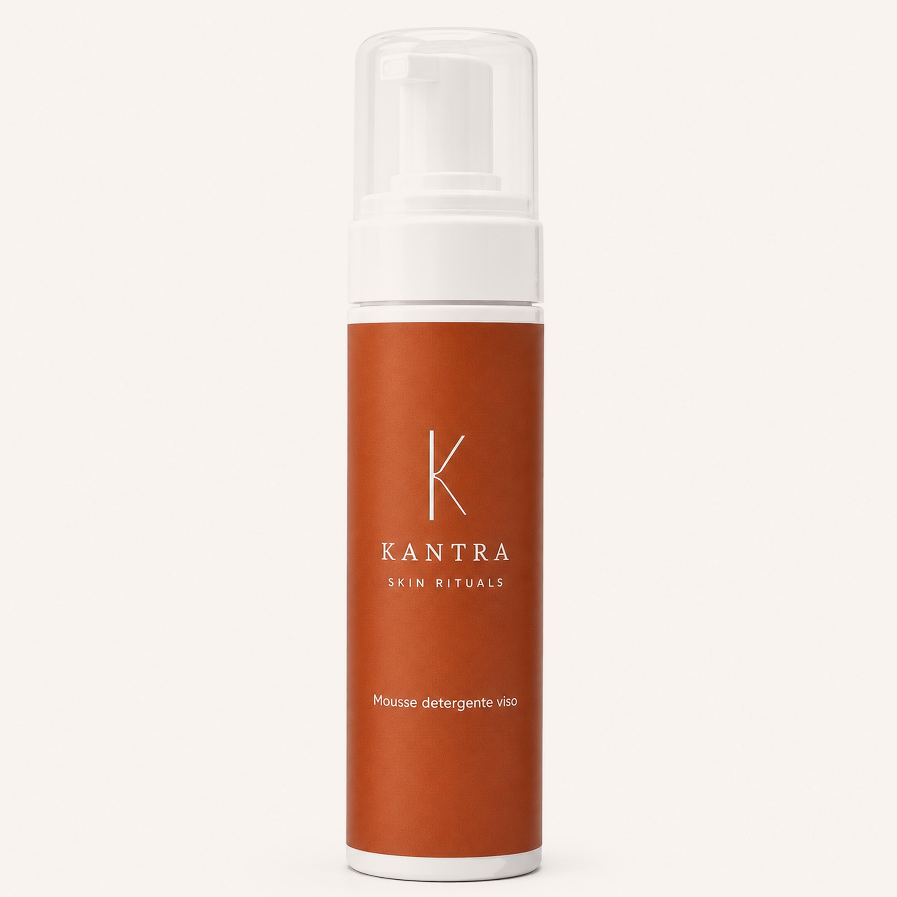 Mousse detergente viso